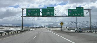 I-15 south at I-86 - 2006