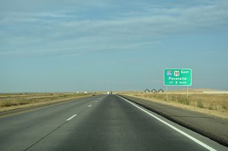 I-84/US 30 east at I-86 - Cassia County, ID