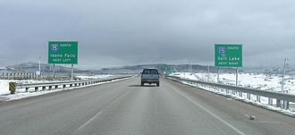I-86 east at I-15 - 2006