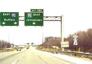 I-90 east at I-86 - 2000