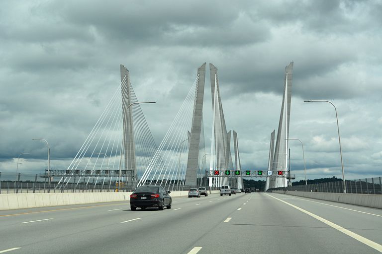I-87/287 south Governor Mario M Cuomo Bridge