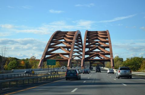 I-87 north - Thaddeus Kosciuszko Bridge