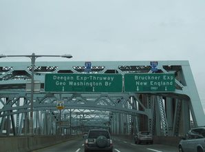 I-278 east at I-87 - Bronx, New York City