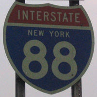 Interstate 88 (Eastern) shield representation