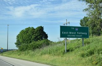 I-80 east at I-88/IL 5-92 - East Moline