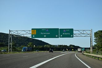 I-81 north at I-88 - Dickinson, NY