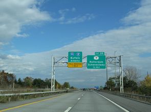 I-88 east at I-90/NY Thruway - Rotterdam