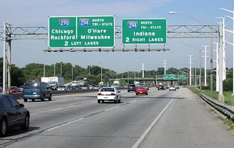 I-88 east at I-294 - 2002
