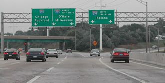 I-88 east at I-294 - 2002