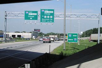 I-88 east at I-290 - 2002