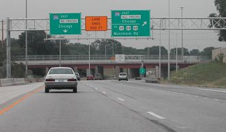 I-88 east at I-290 - 2002