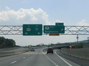 I-88 west at I-81 - 2005