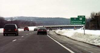 I-90/NY Thruway west at I-88 - 2002