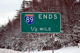 I-89 south at I-93 - 2002