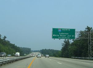 I-93 north at I-89 - 2005