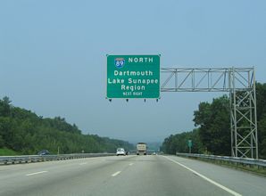 I-93 north at I-89 - 2005
