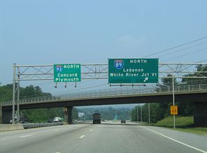 I-93 north at I-89 - 2005
