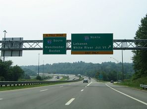 I-93 south at I-89 - 2005