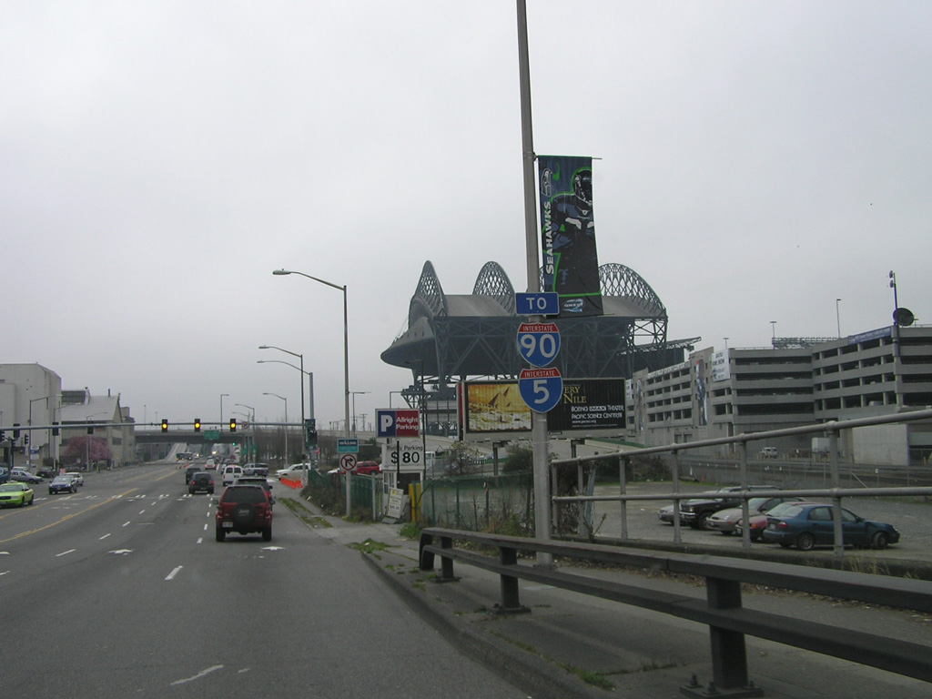 4th Ave S south at I-90 - Seattle, WA