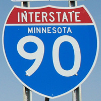 I-90 east at CSAH 3 - Magnolia, MN