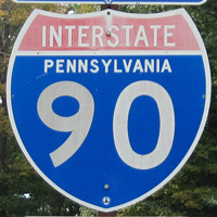 I-90 east - PA Welcome Center - West Springfield
