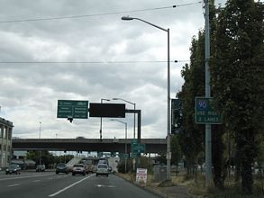 4th Ave S south at I-90 - Seattle, WA