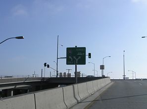 4th Ave S at I-90 west / SR 519 north in Seattle, Washington