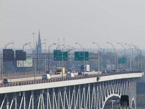 I-90 - 1959 Innerbelt Freeway viaduct - Cleveland, OH