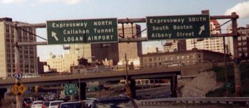 I-90 east at I-93 - Boston, MA 2000