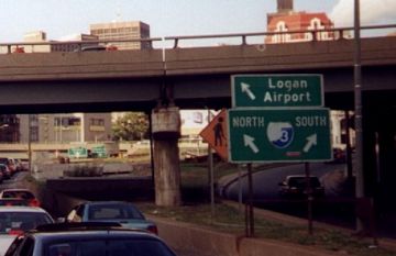 I-90 east at I-93 - Boston, MA 2000