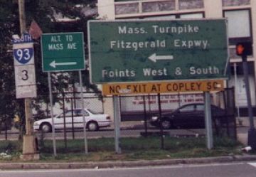 Kneeland St at I-93/Route 3 - Boston, MA 2000