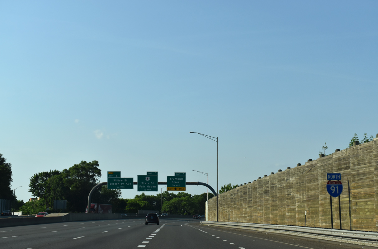 I-91 north after I-95 - New Haven, CT