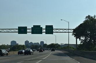 I-91 south at I-95 - New Haven, CT