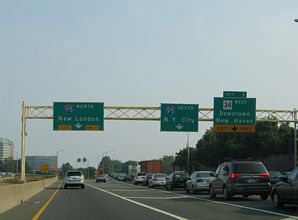 I-91 south at I-95 - 2005