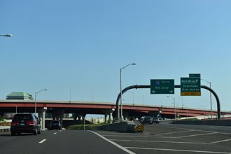 I-91 south at I-95 - New Haven, CT