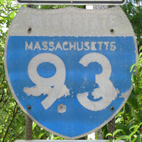 Interstate 93 shield representation