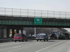 I-93 south at I-95 - 2004