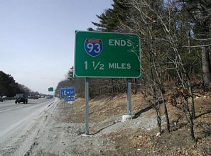 I-93 south at I-95 - 2004