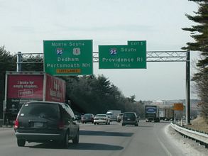 I-93 south at I-95 - 2004