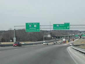 I-93 south at I-95 - 2004