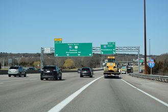 Interstate 93 end shield.