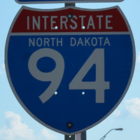 US 52/281 south at I-94 - Jamestown, ND