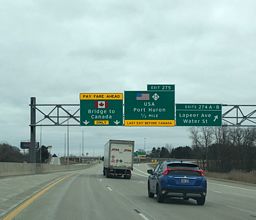 I-94/69 east at Lapeer Ave - Port Huron, MI