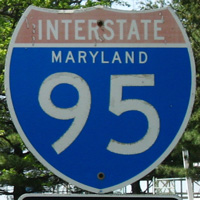 Interstate 95 shield representation