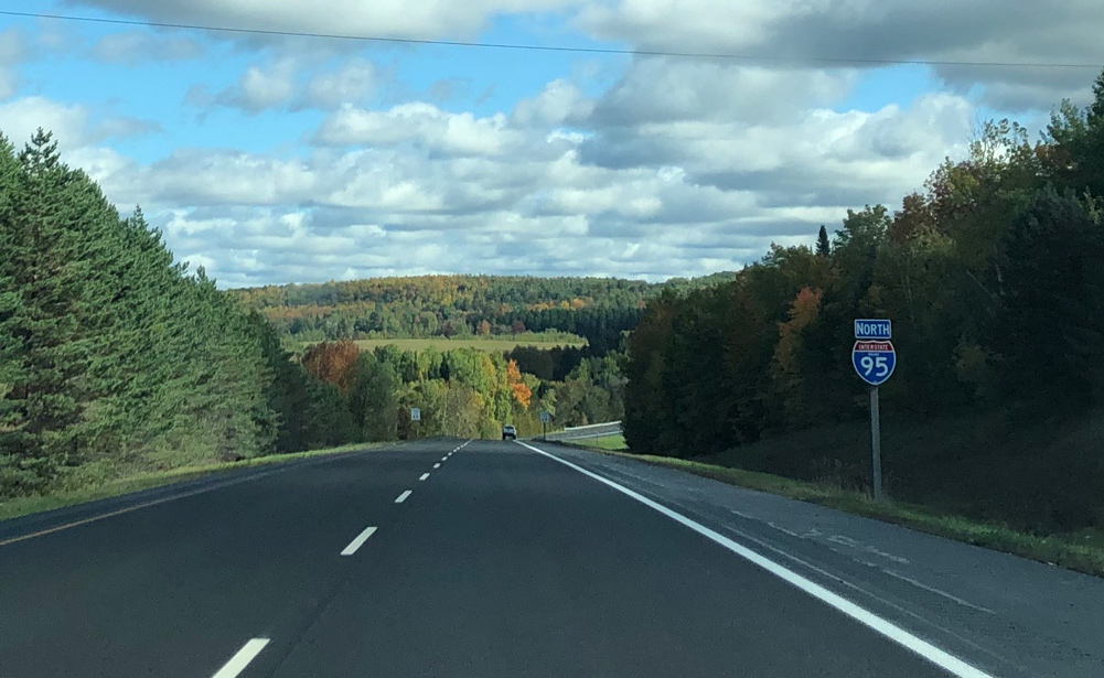 I-95 north - Houlton, ME