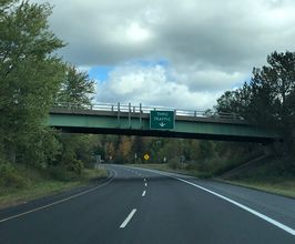 I-95 north at US 2 - Houlton, ME