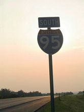 I-95 south at US 2 - Houlton, ME