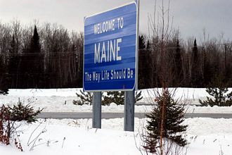 I-95 south at International Border
