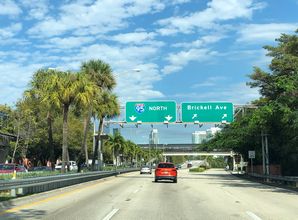 US 1 north at I-95 - Miami, FL