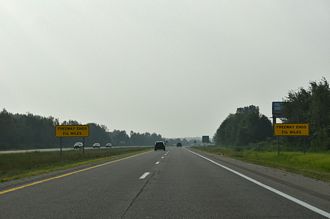 I-96 west at US 31 - Fruitport Charter Twp, MI